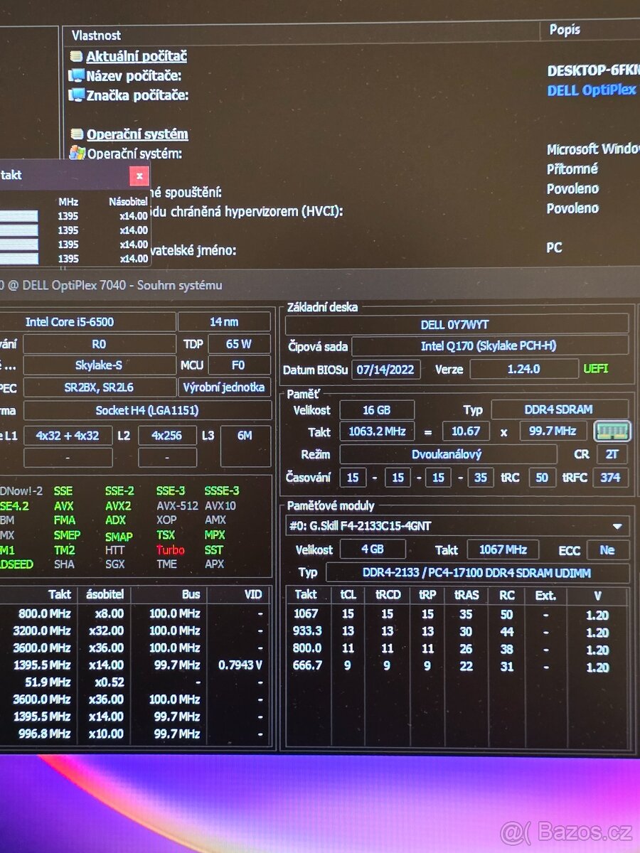 Dell 7040 Tower | i5 | 16GB RAM | SSD + HDD | Win 11pro - 6