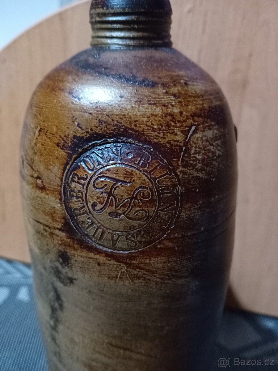 Staré kameninové láhve na prodej - 6
