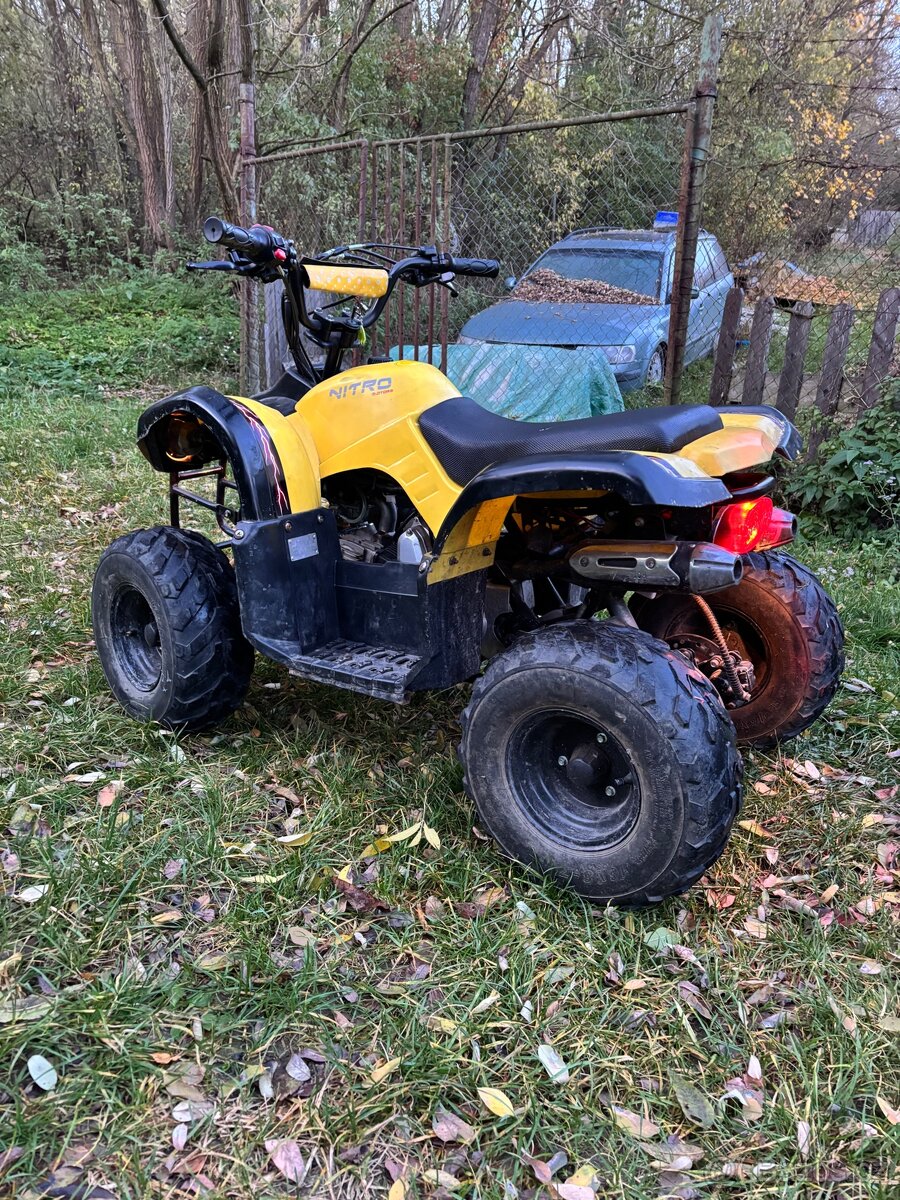 Prodám dětskou čtyřkolku HB-ATV 110 Nitro - 6
