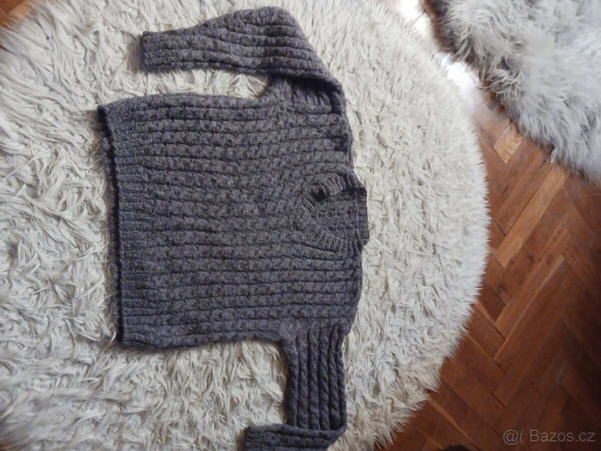 Ručně pletený svetr - 6