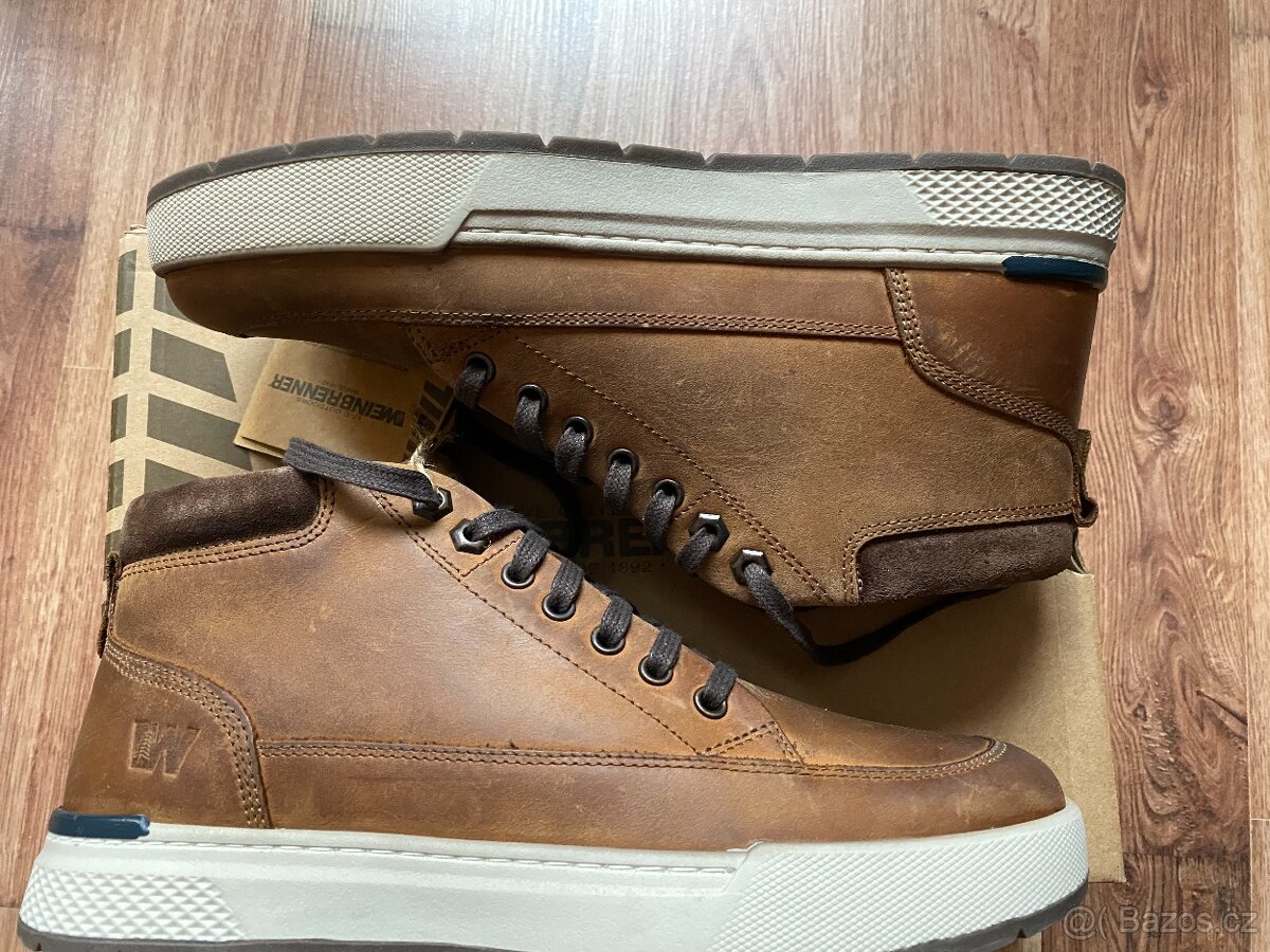 Nové pánské kožené podzimní/zimní boty Weinbrenner - č. 42 - 6