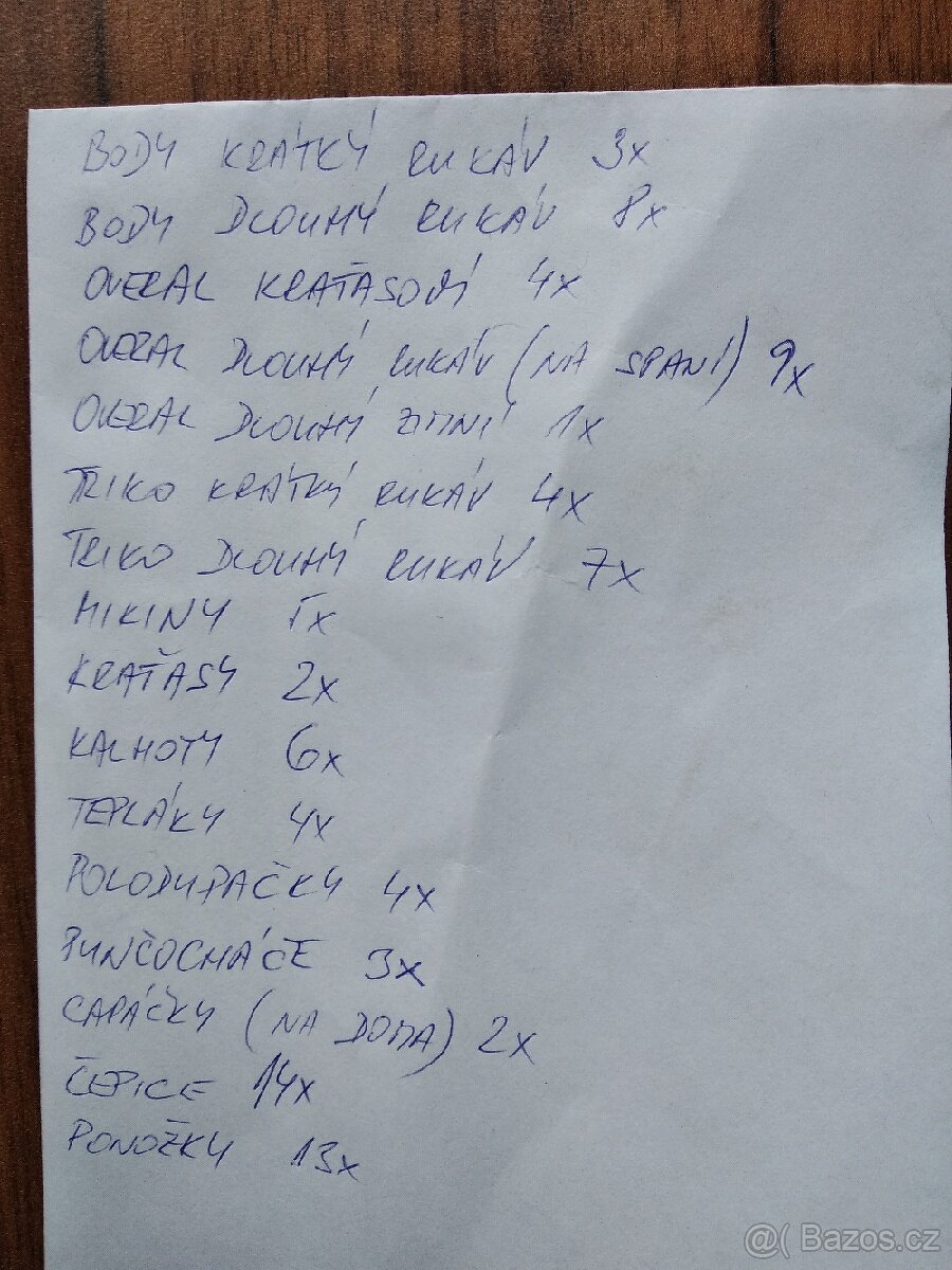 Velký balík oblečení - kluk - velikost 74 - 6