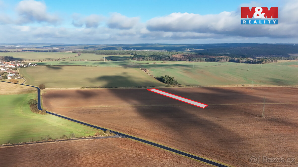 Prodej pole, 6013 m², Ledce - 6