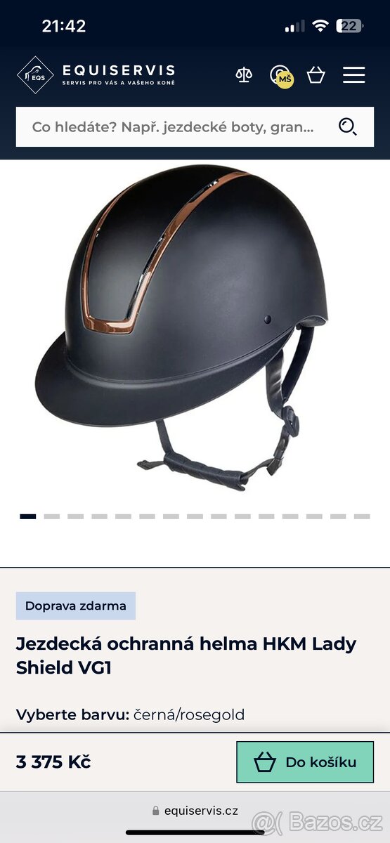 Přilba HKM Lady, velikost M. - 6