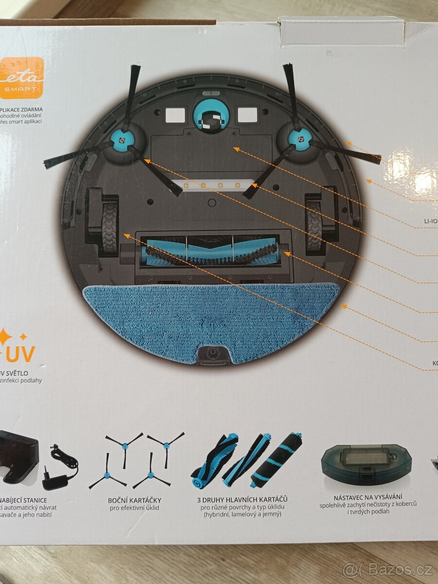 Robotický vysavač ETA Master 3V1 - 6