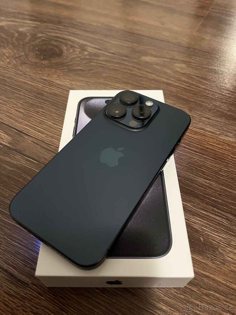 apple iphone 15 pro 128gb blue bateria 86 - 6