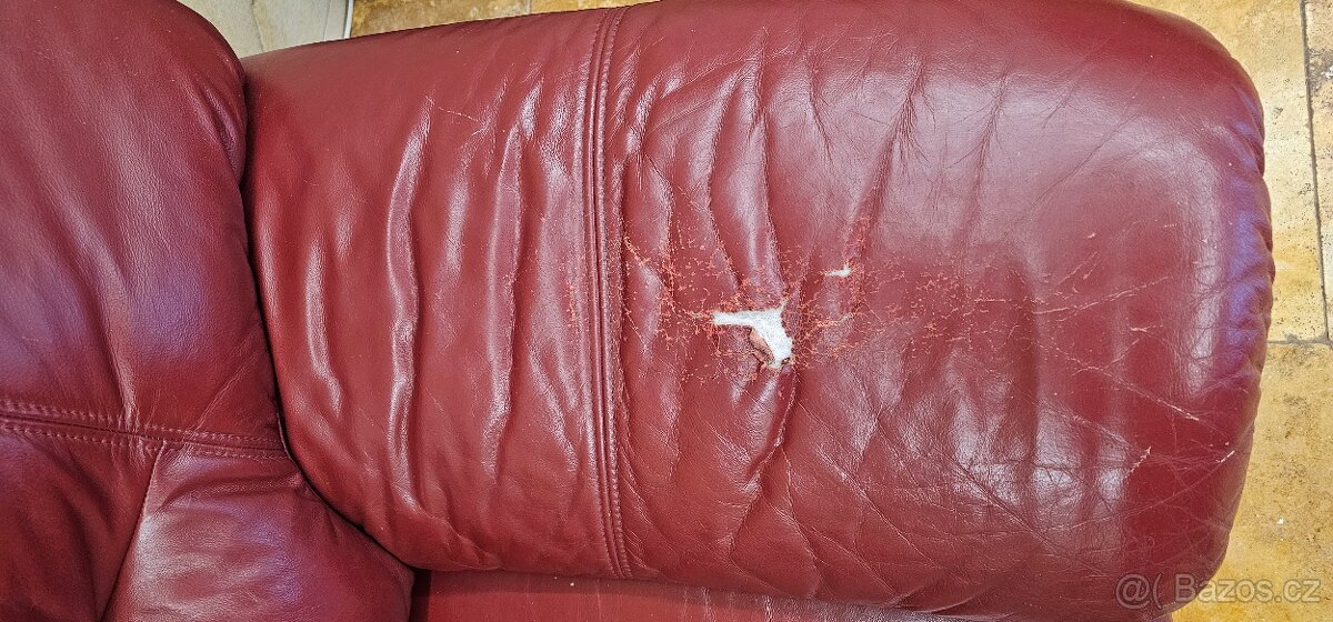 Kožená sedací souprava 3+2+1 - 6