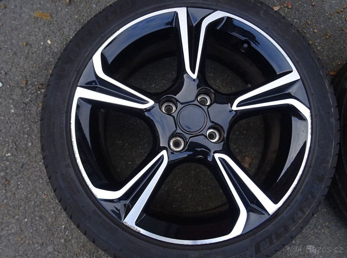 Alu disky origo Opel, 17", 4x108,ET 33, letní sada - 6