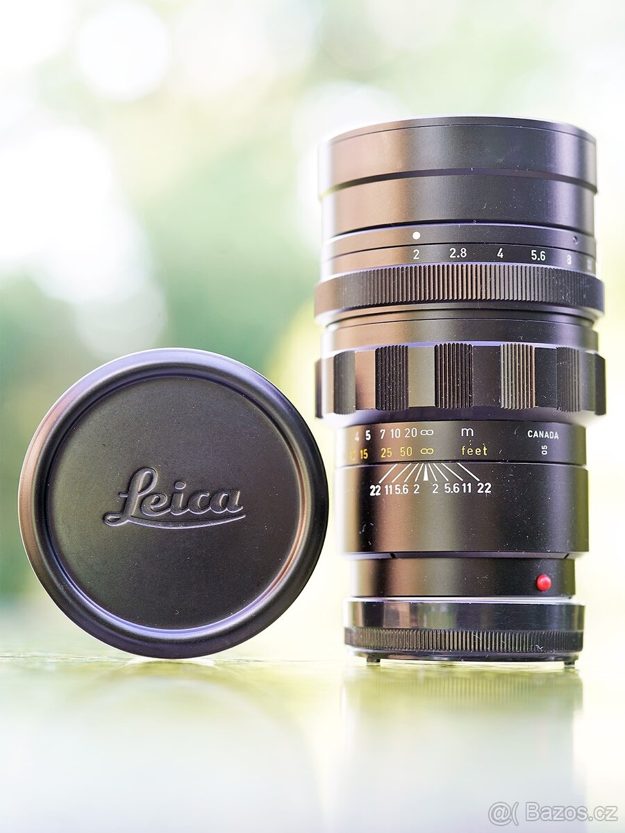 Leica Summicron M 90mm f/2 Canada, Ver. 3 (Black) Leica M - 6