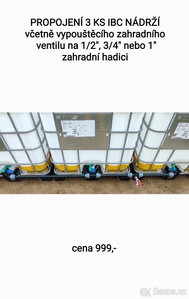 Ibc kontejner nádrž nádoba na vodu - 6