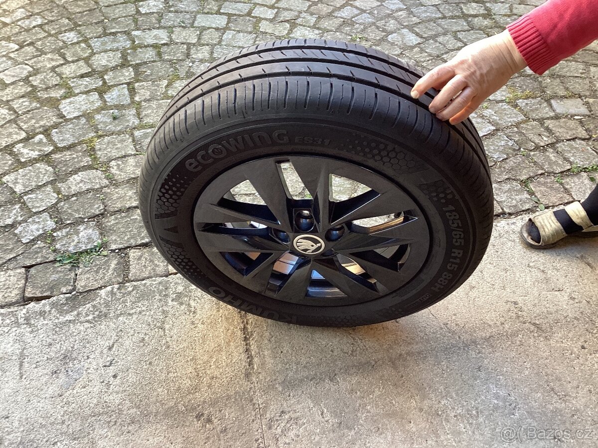 Alu Škoda 185/65 r15 - 6