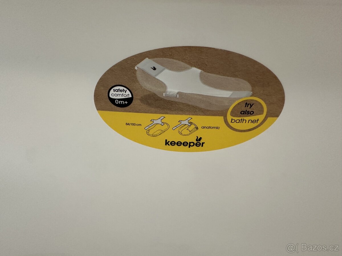 Maxi dětská vanička Keeeper Hippo bílá - 6