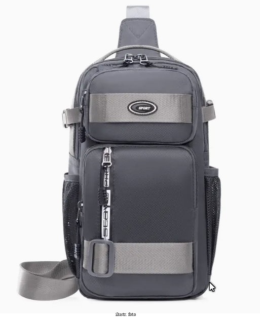 Pánská nová náprsní taška, multifunkční - 6