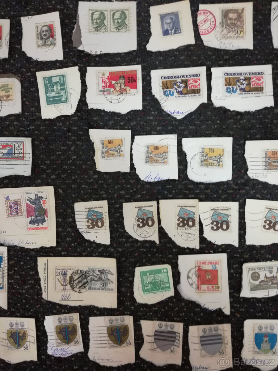 63 ks známek z let 70. až 80. - 6