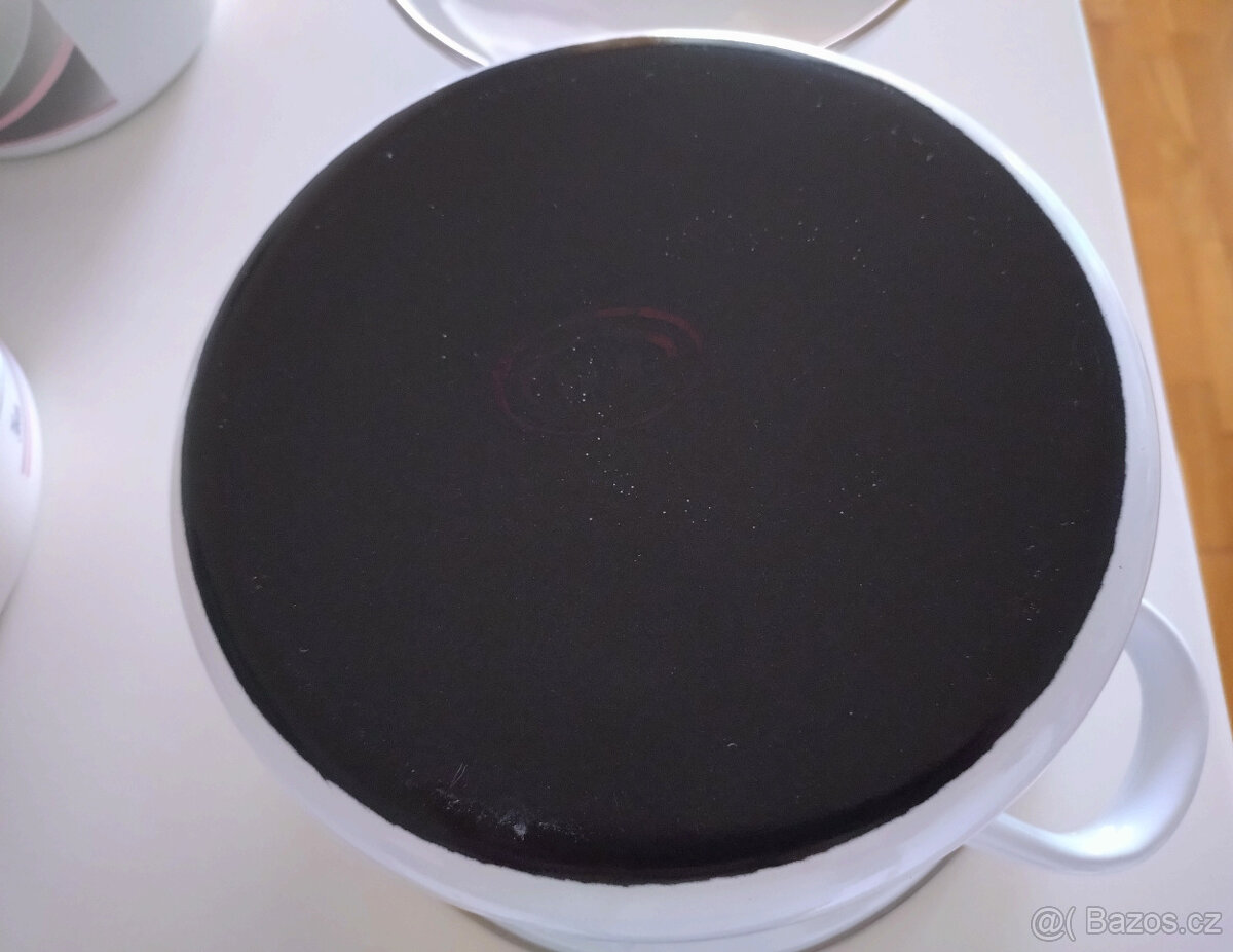 elegantní sada smaltovaných hrnců Ibiza, 1984, Smalt BSB - 6