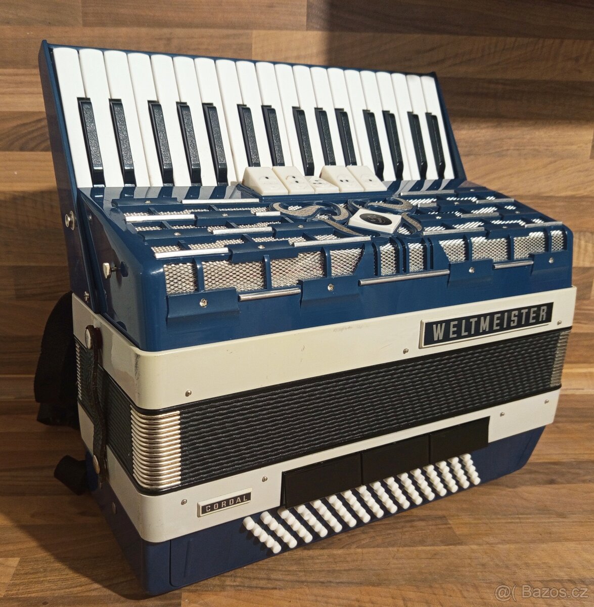 Akordeon (harmonika, heligonka) Weltmeister Cordal 80 - 6