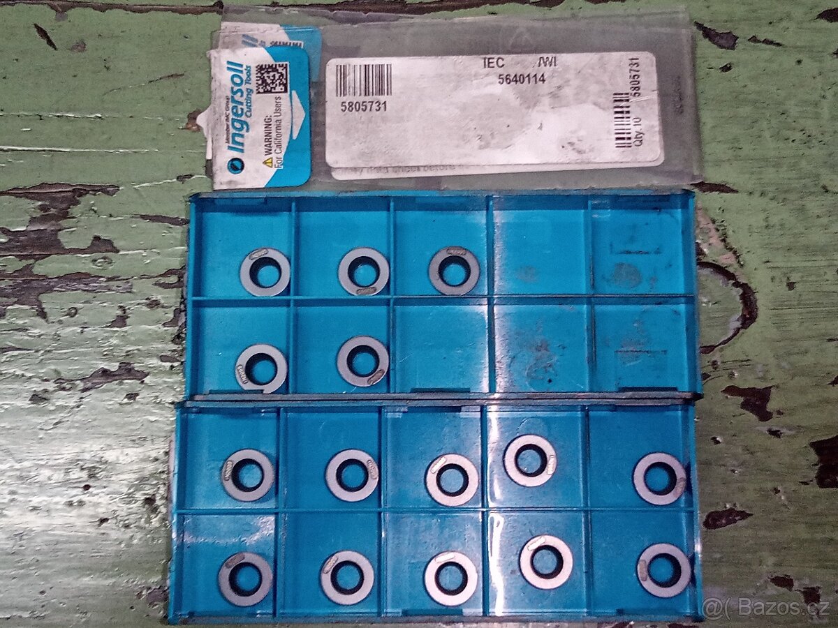 Frézy Ingersoll + plátky - 6