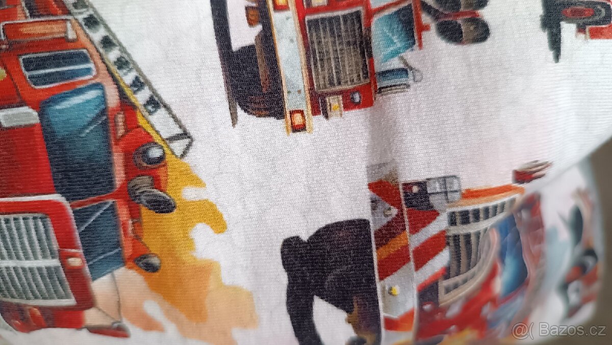 Handmade set Hasiči (soft kalhoty, atd...) - 6