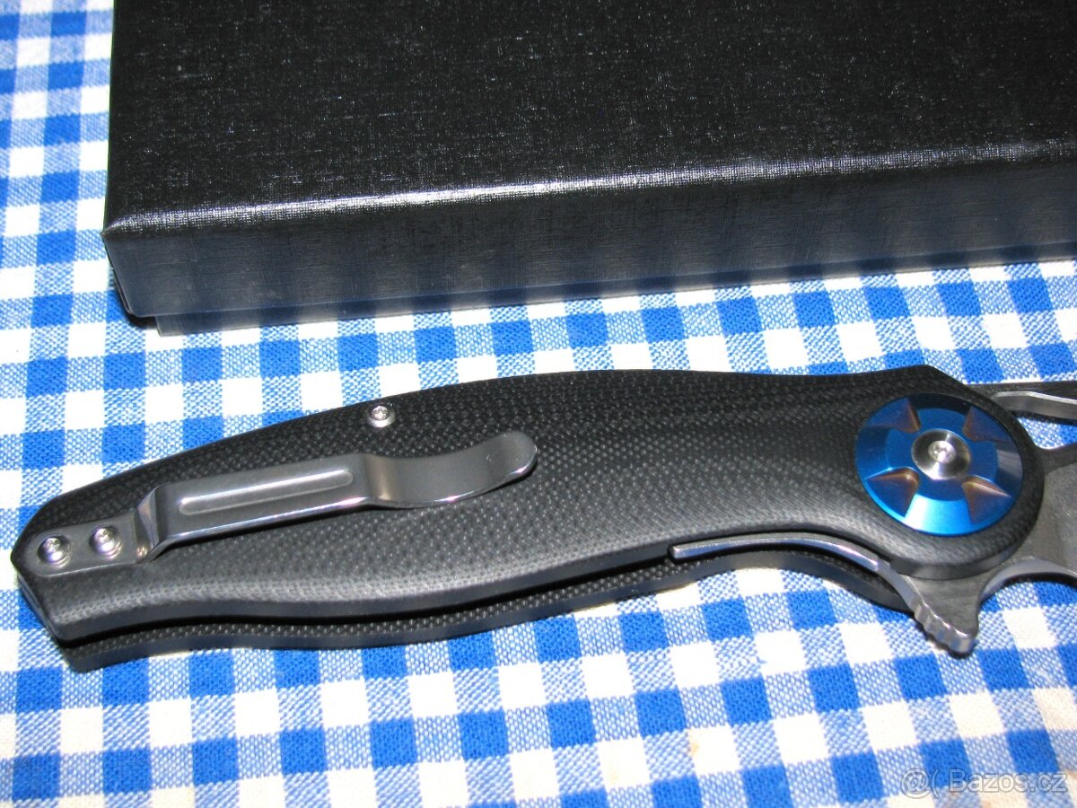 ZAVÍRACÍ NŮŽ - EAFENGROW - EF 76 / D2 / G-10 - NOVÝ - 6