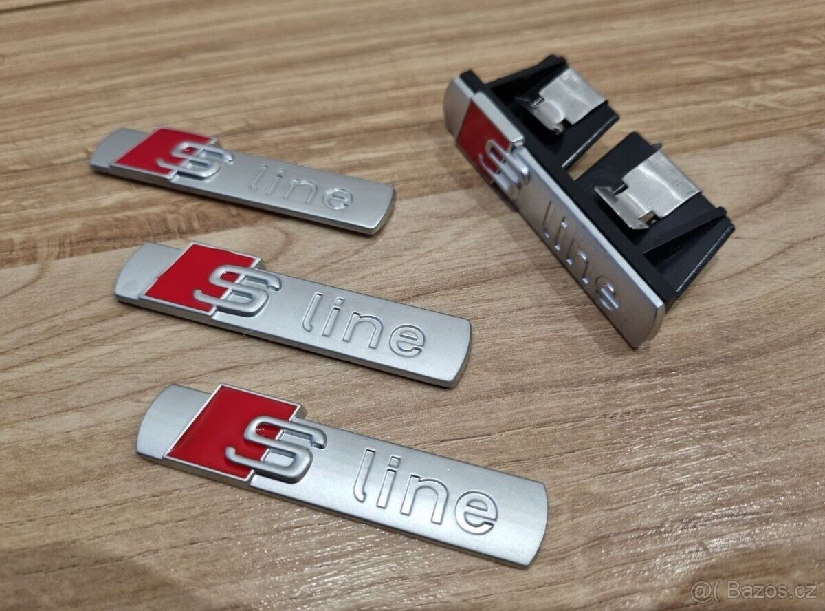 AUDI Sline napisy znak loga S line - 6
