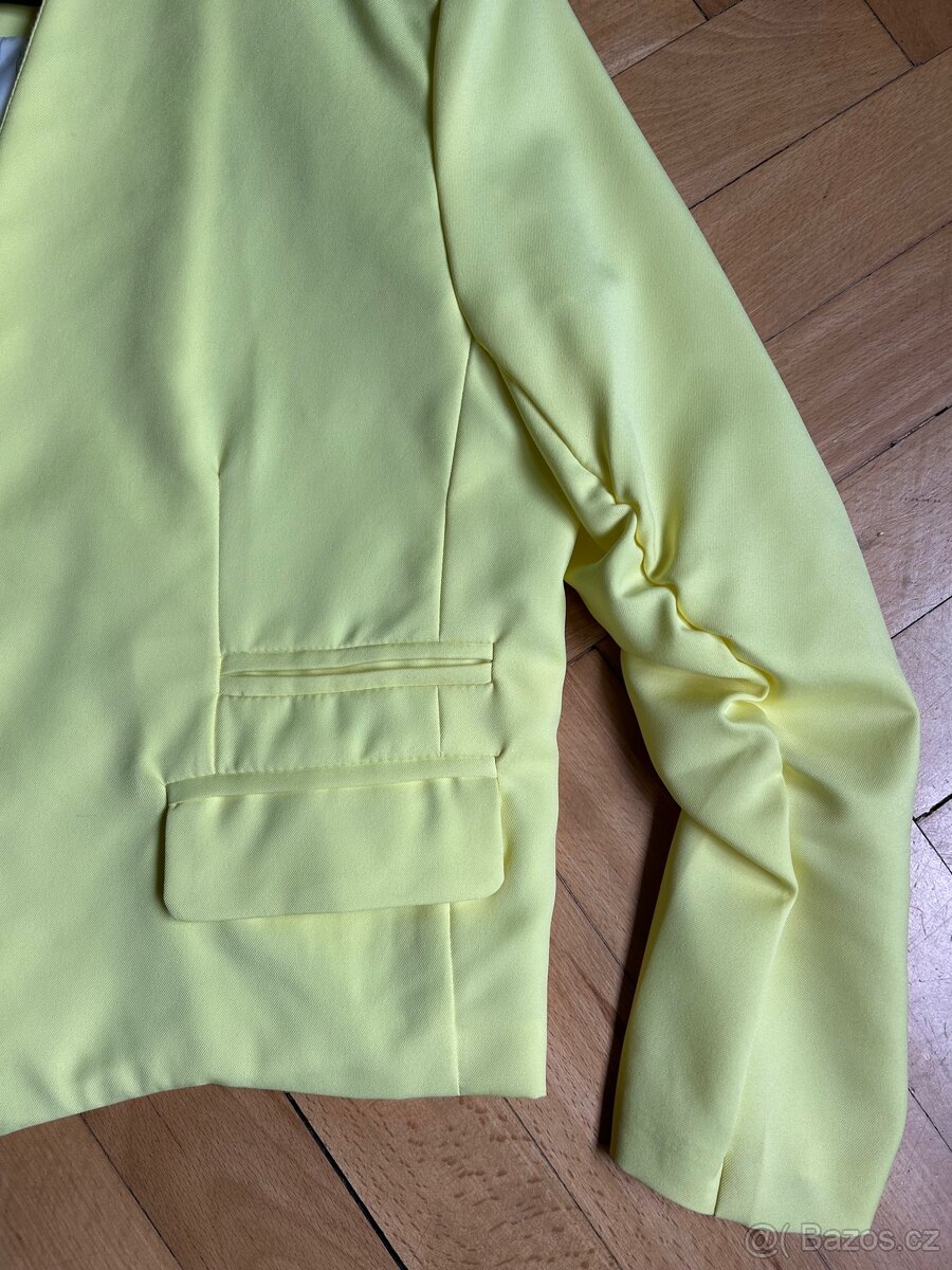 Dámske žlté sako - 6