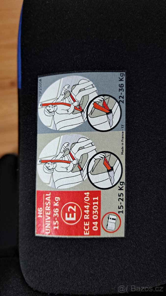 Podsedák 15-36 kg - 6