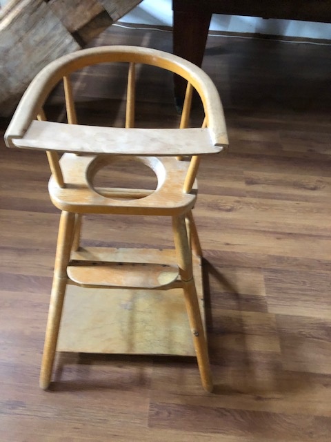 dětská retro židlička - 6