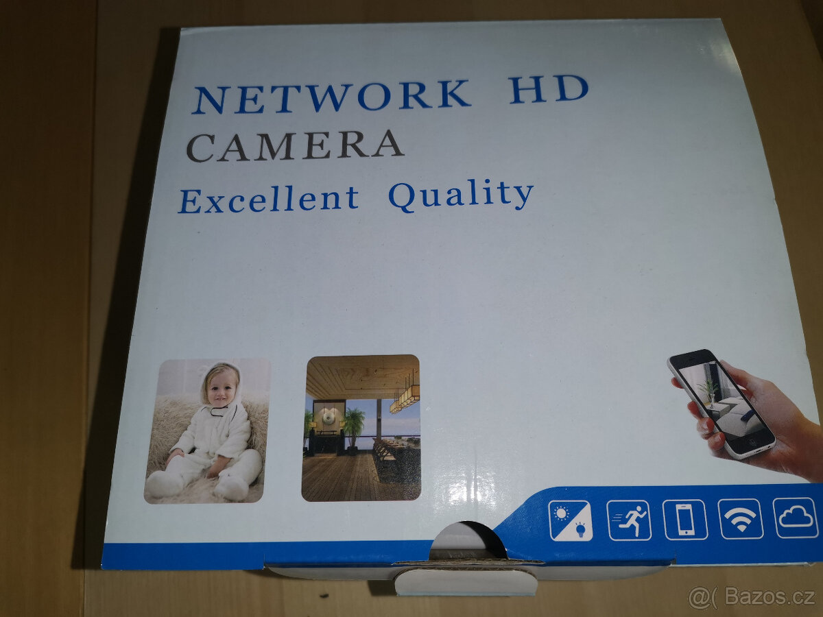 Venkovní otočná Wifi kamera Escam PT202 - 6