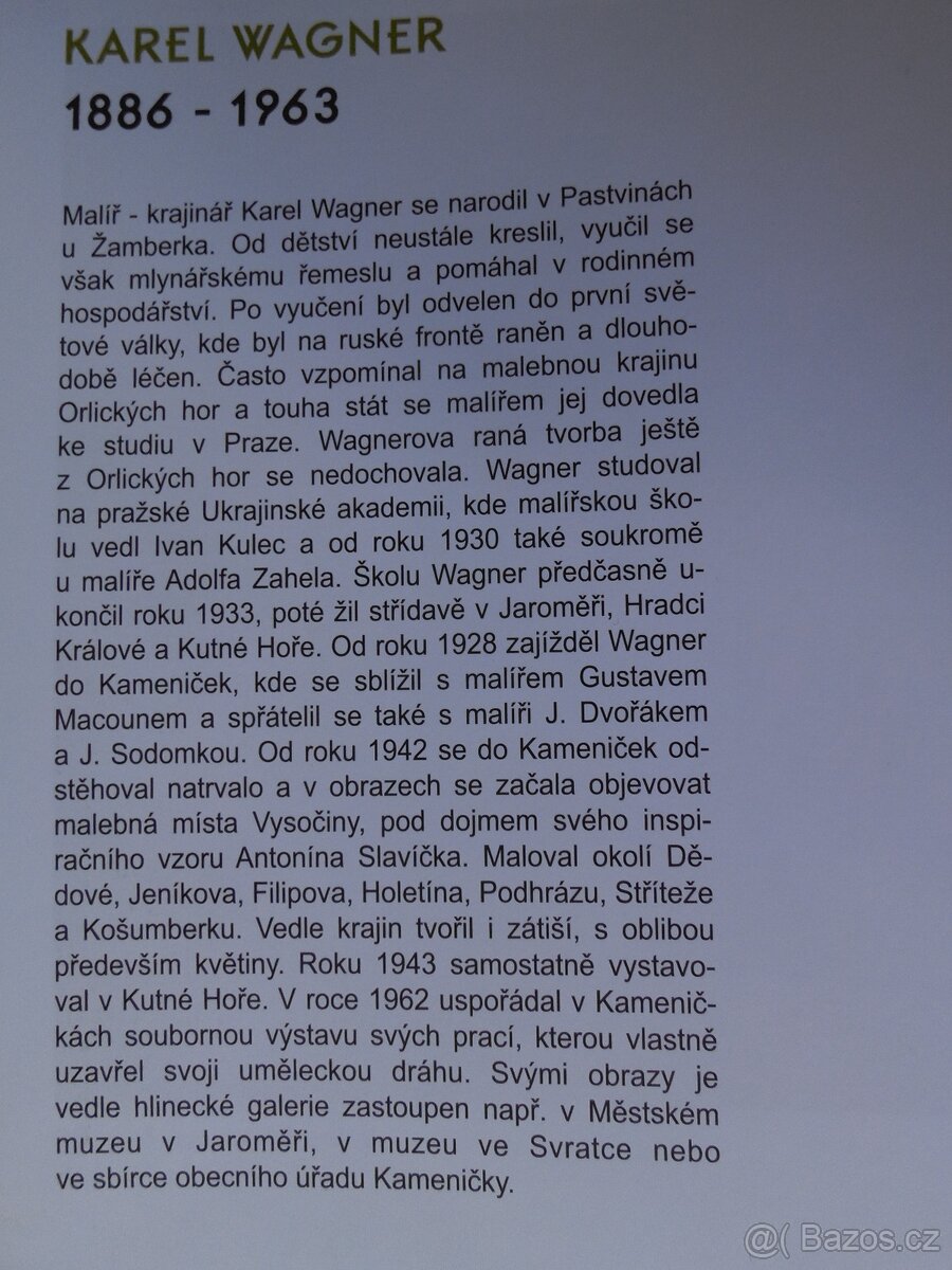 Zátiší s ovocem a květinami, Karel Wágner, DODATEK - 6