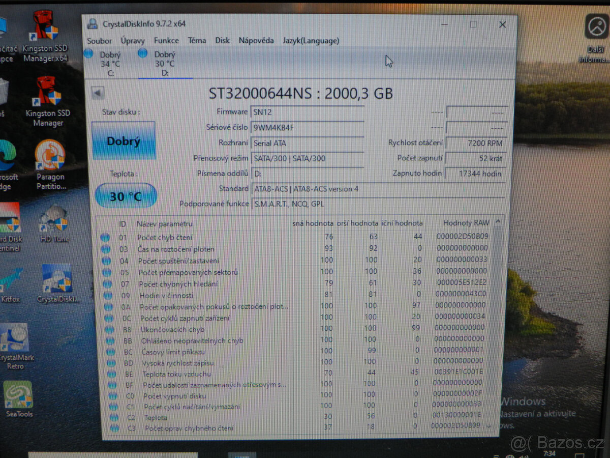 Hard disk Seagate Constellation 2 TB, bez vadných sektorů - 6