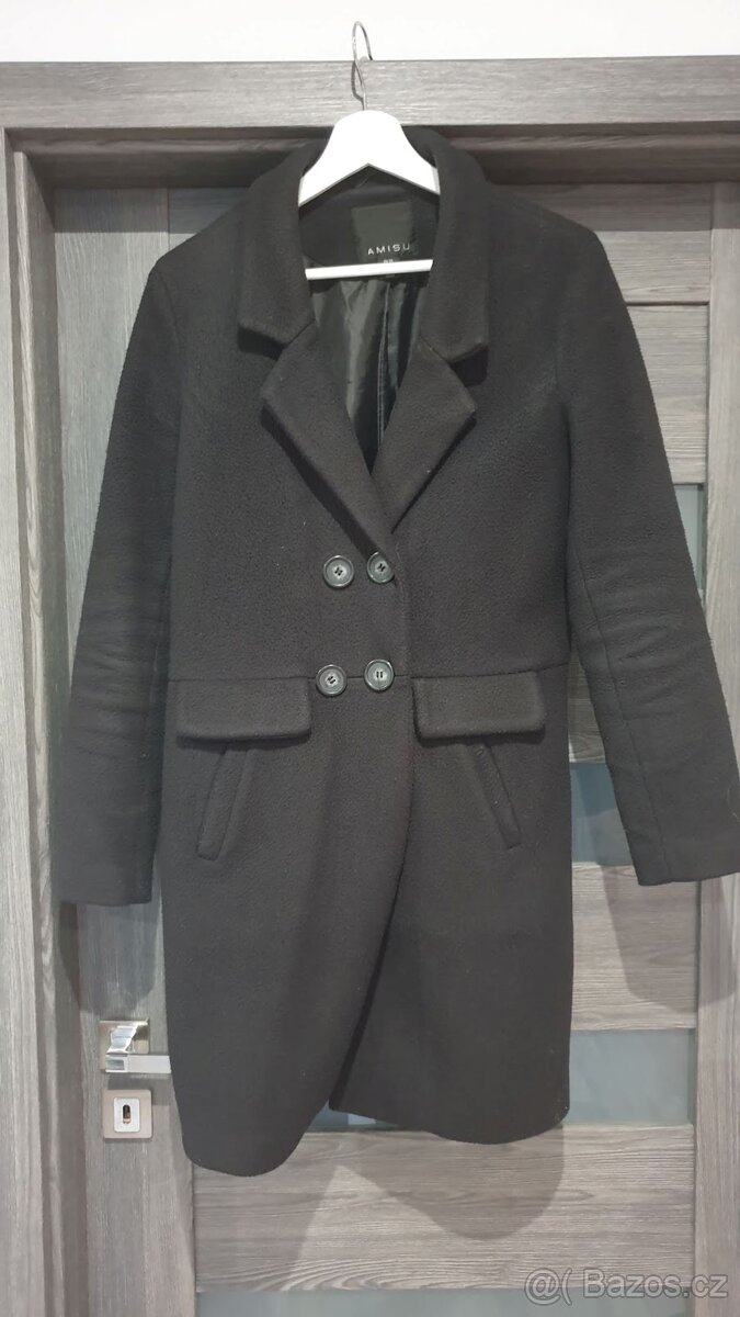 Černý zimní kabát - 6