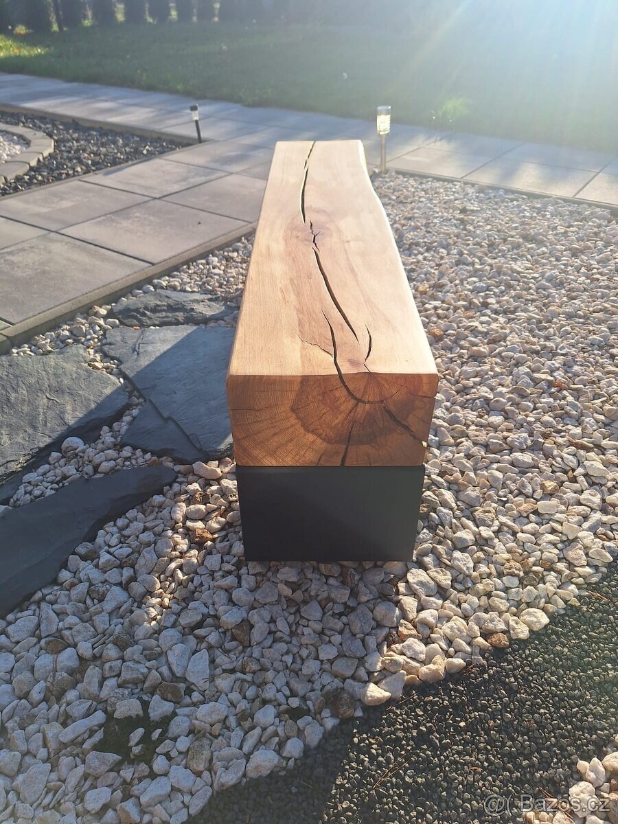 Dřevěné bukové lavice - 6