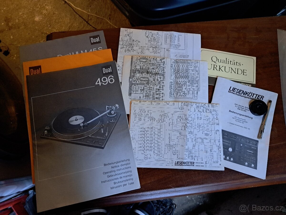 Rustikální hudební skříň DISCO 9500 Hi-Fi Číst popis - 6