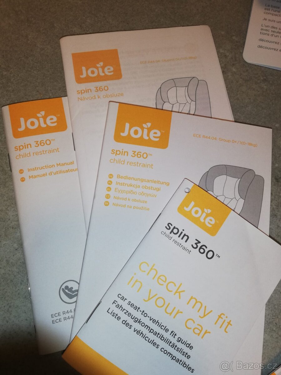 Dětská autosedačka JOIE SPIN 360 - 6