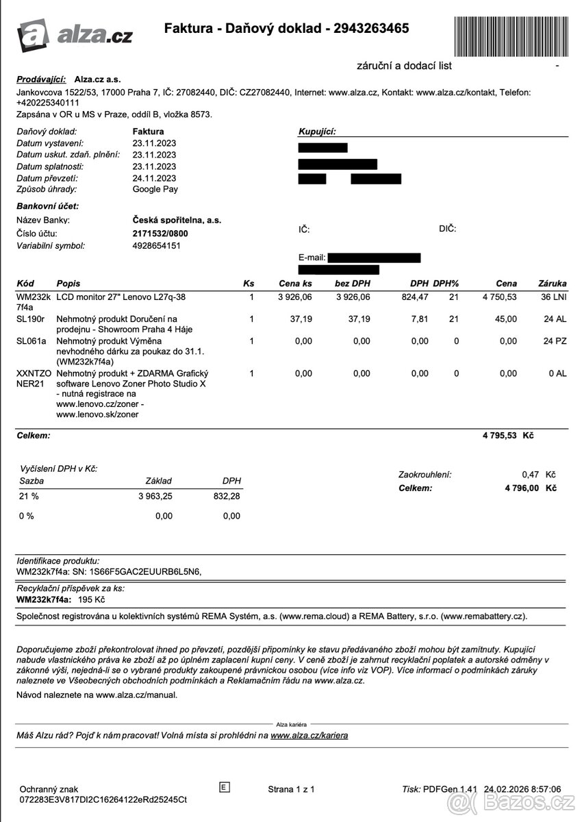 27" Lenovo L27q-38 (QHD) - 6