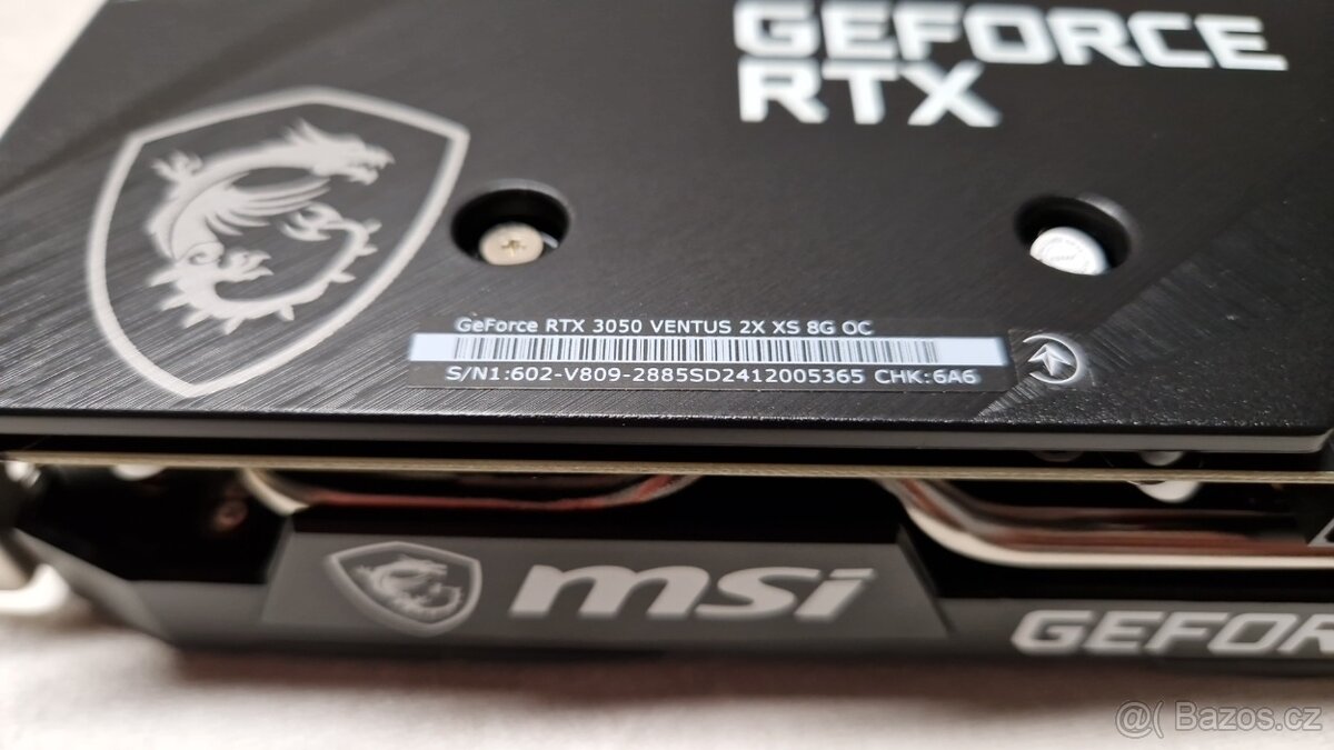 ❰ Grafická karta | MSI Ventus RTX 3050 OC 8GB ❱ - 6
