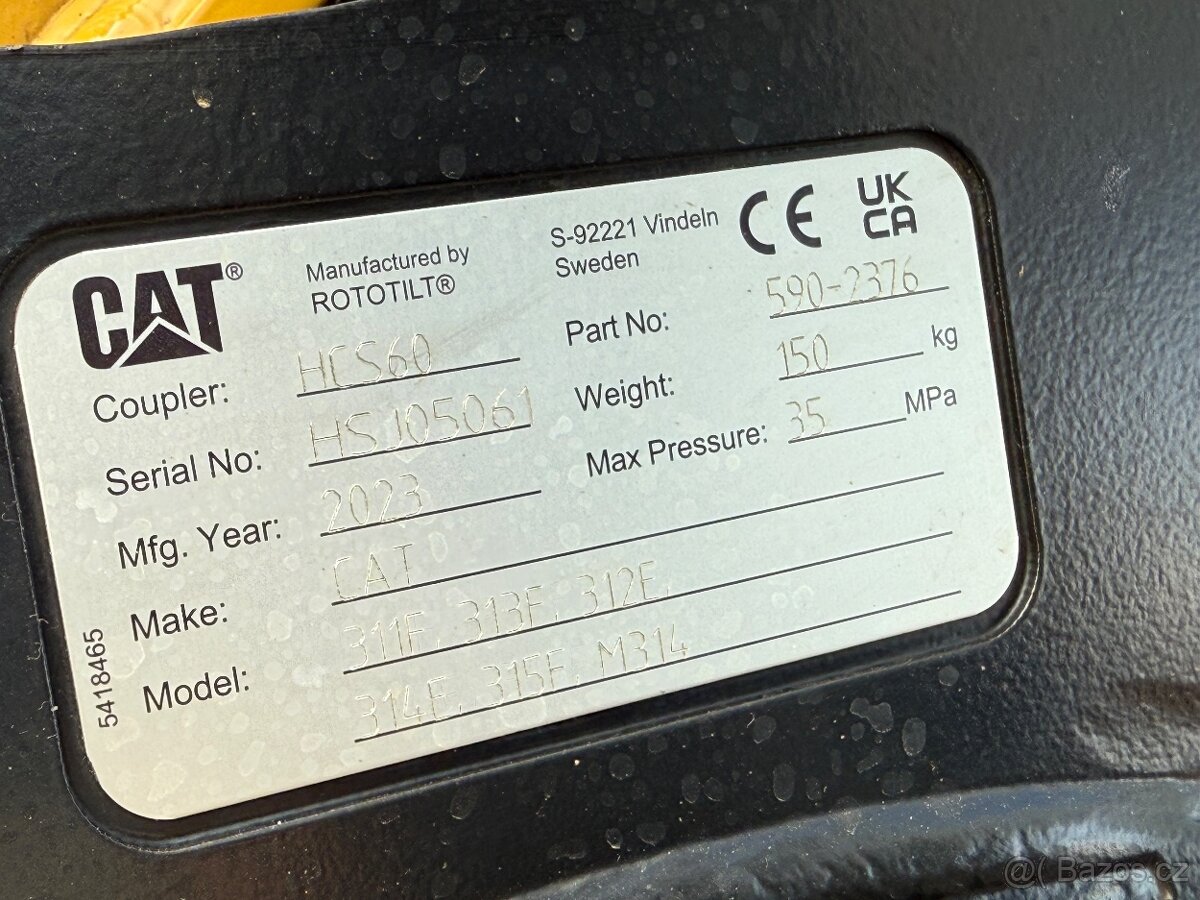 Caterpillar / Kolový bag / 2D / top stav / příslušenství - 6