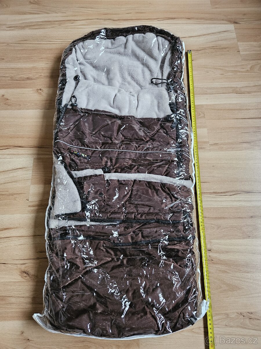 Zimní velký rostoucí pytel, dětský fusak do kočárku Emitex - 6