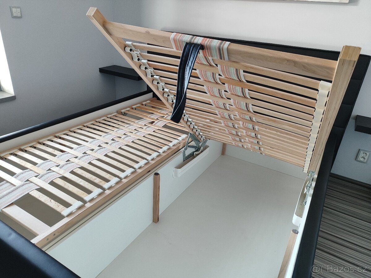 Manželská postel s rošty 180x200 - 6