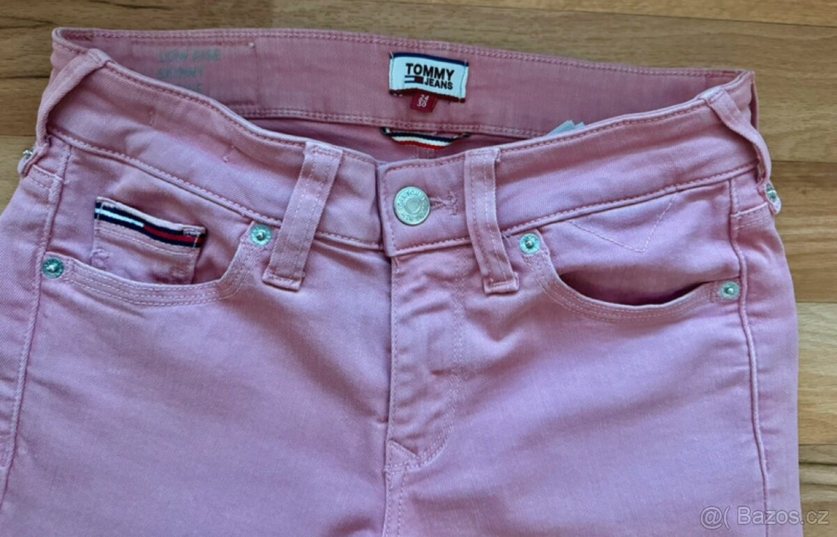 Nové džíny Tommy Hilfiger vel. 24/30 - 6