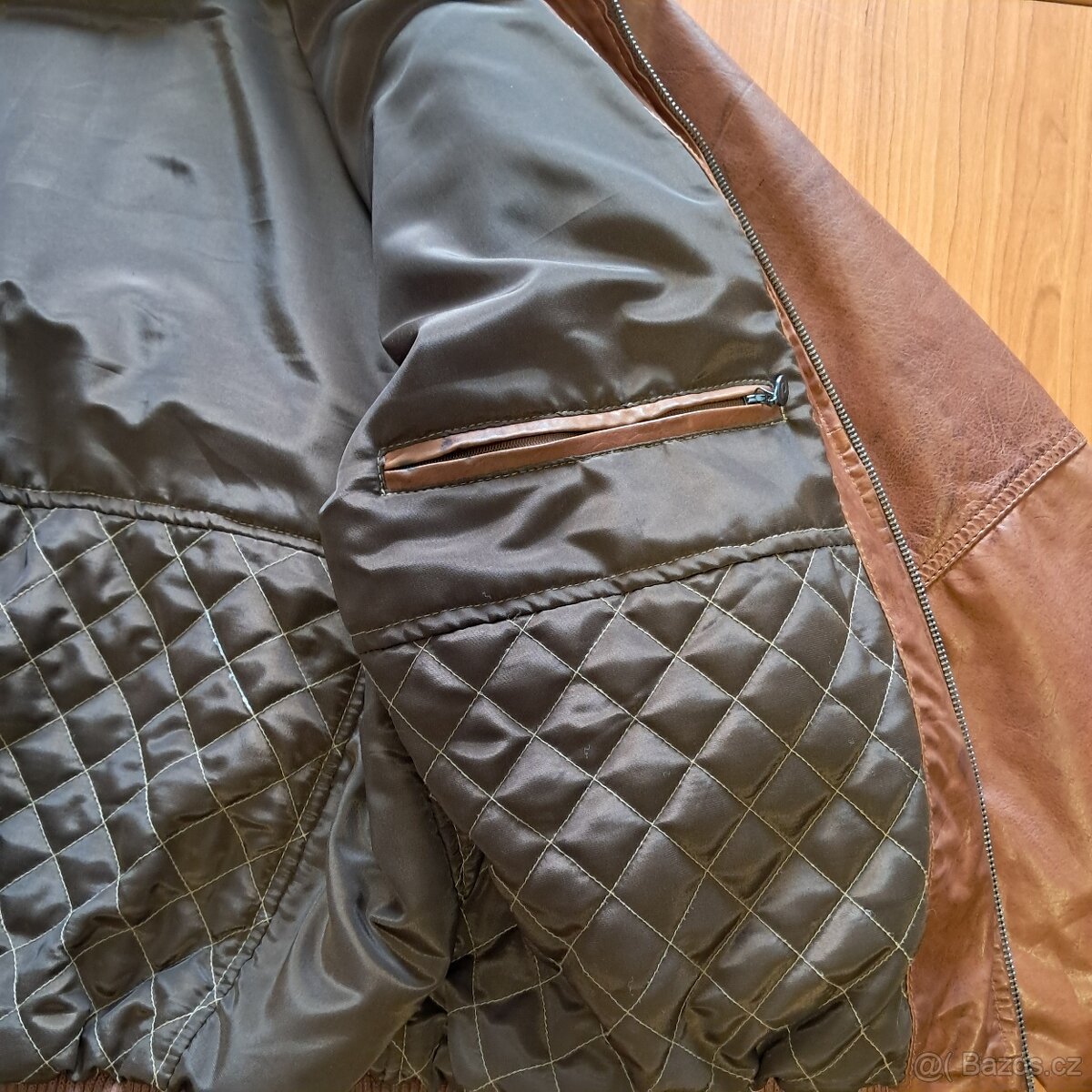 Pánská kožená bunda - 6