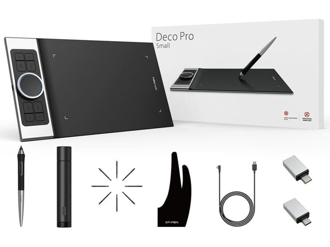 Gragický tablet XP-PEN Deco PRO S nový nepoužitý - 6