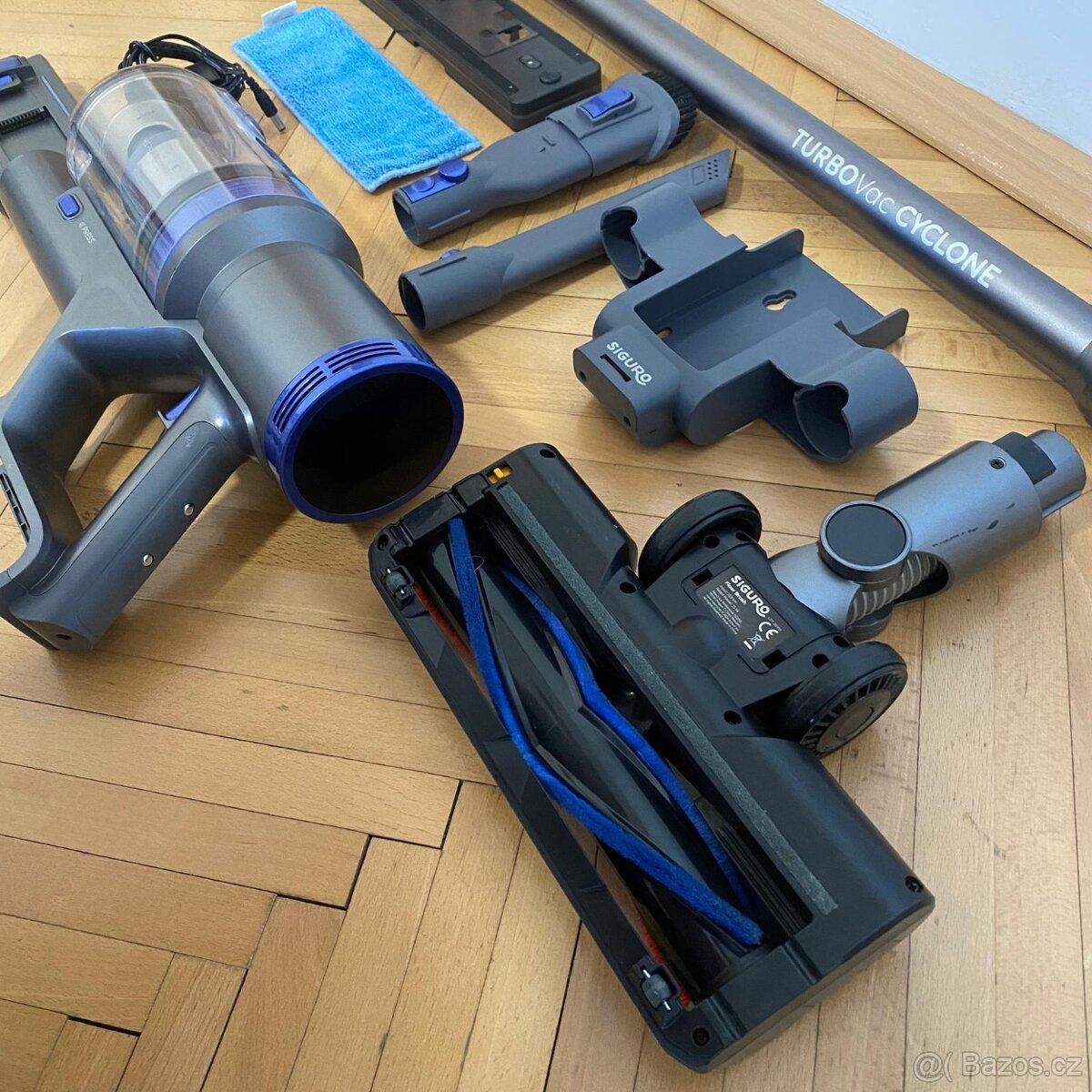 Tyčový vysavač Siguro VT‑H301B Turbo Vac Cyclone BLDC - 6