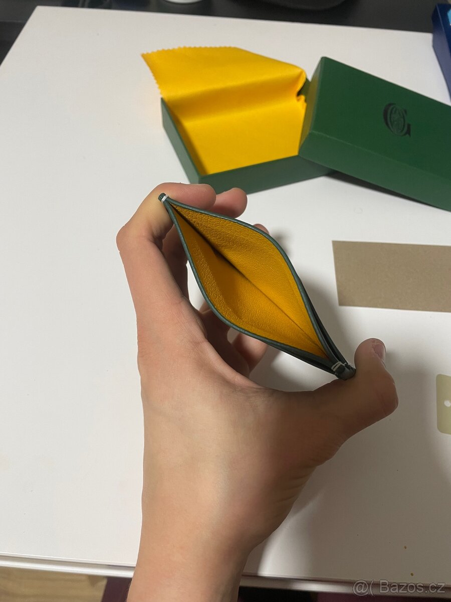 Goyard cardholder - dark green - 6