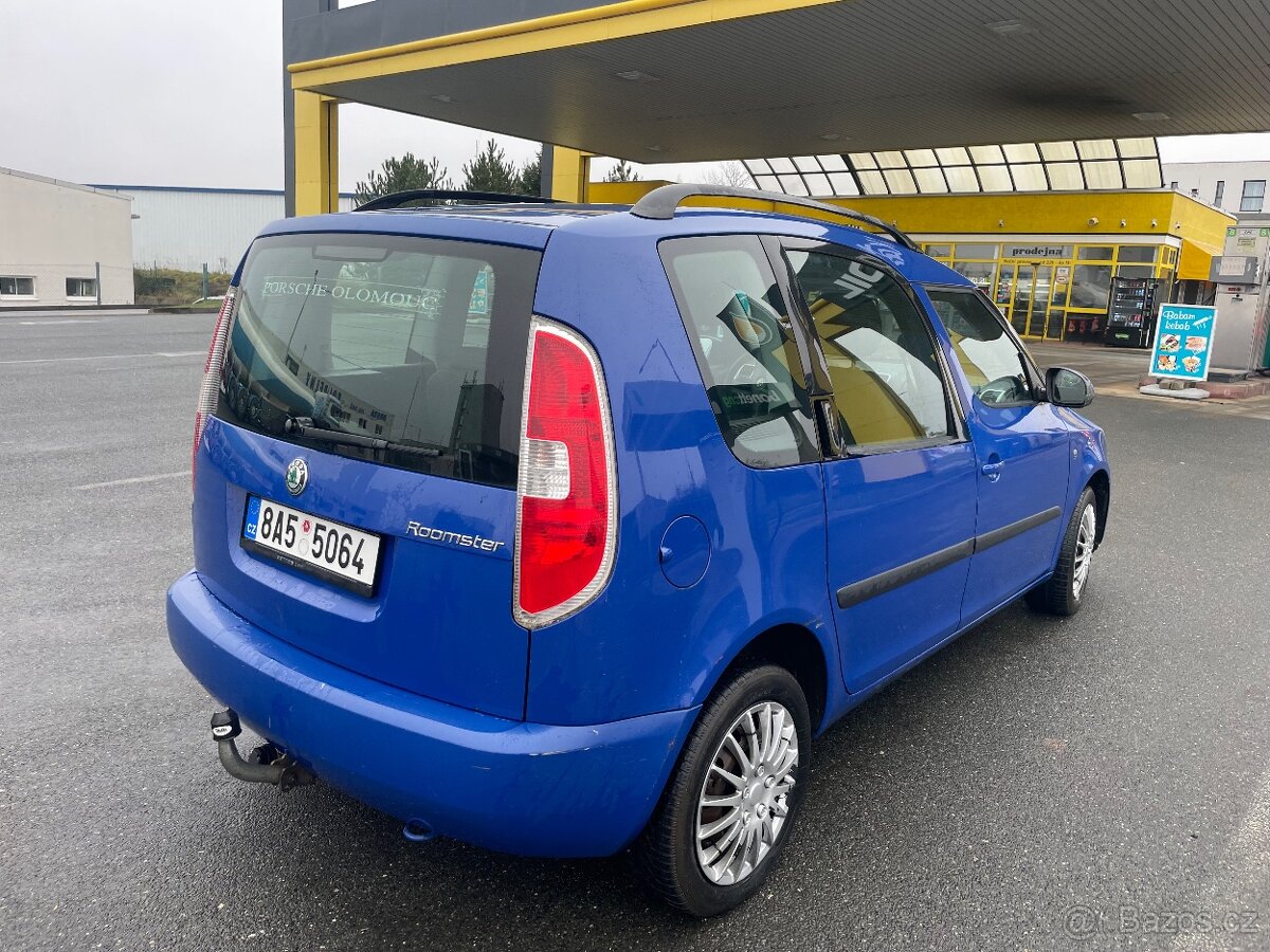 Škoda Roomster 1.4 TDI. Rok 2009. Najeto 199 tis.km. Tažné - 6