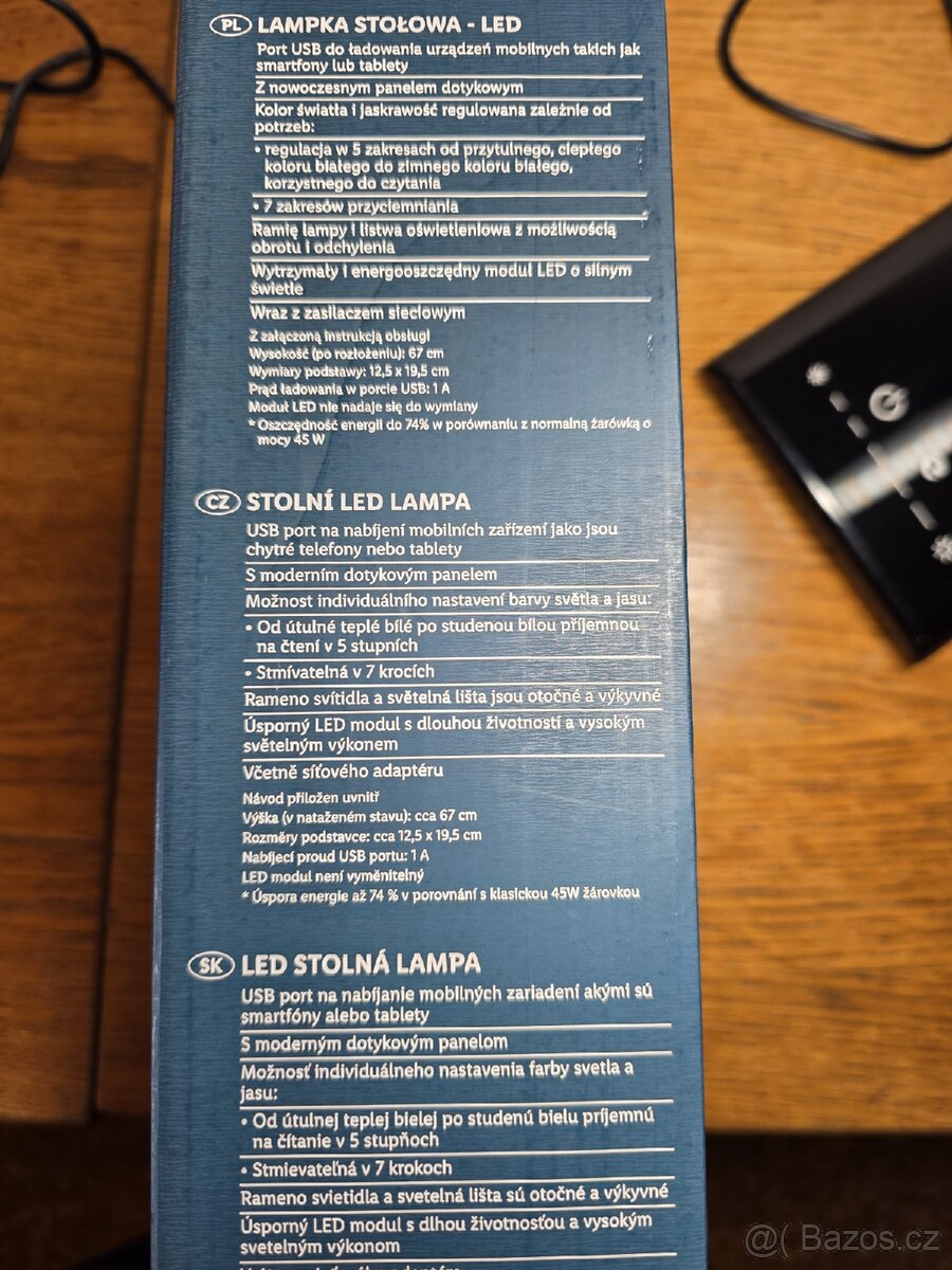 Stolní led lampa - 6