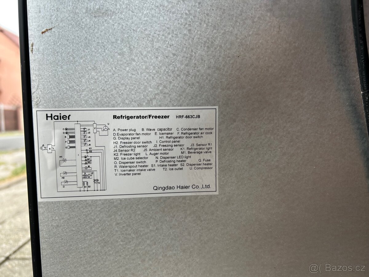 Haier HRF - 663CJB - 6