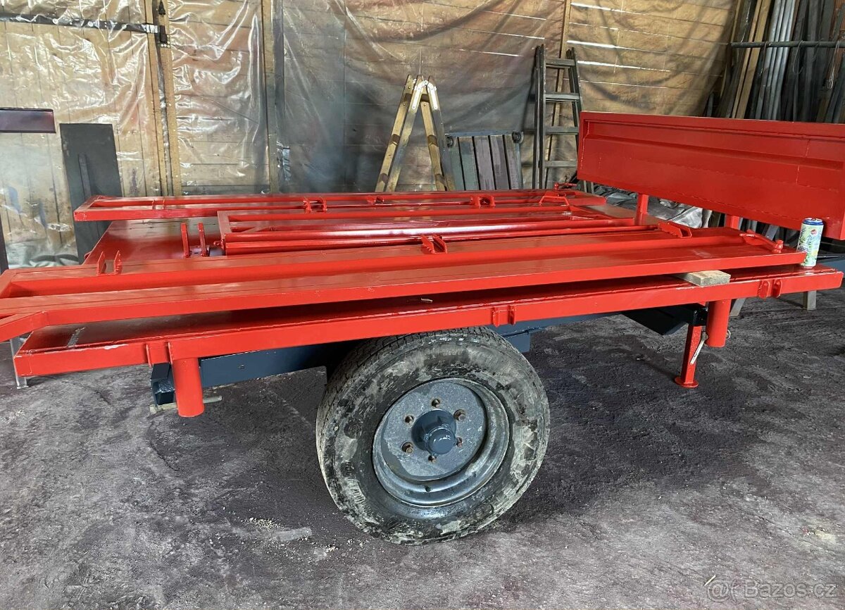 Vlečka za traktor sklapieč S3 - 6