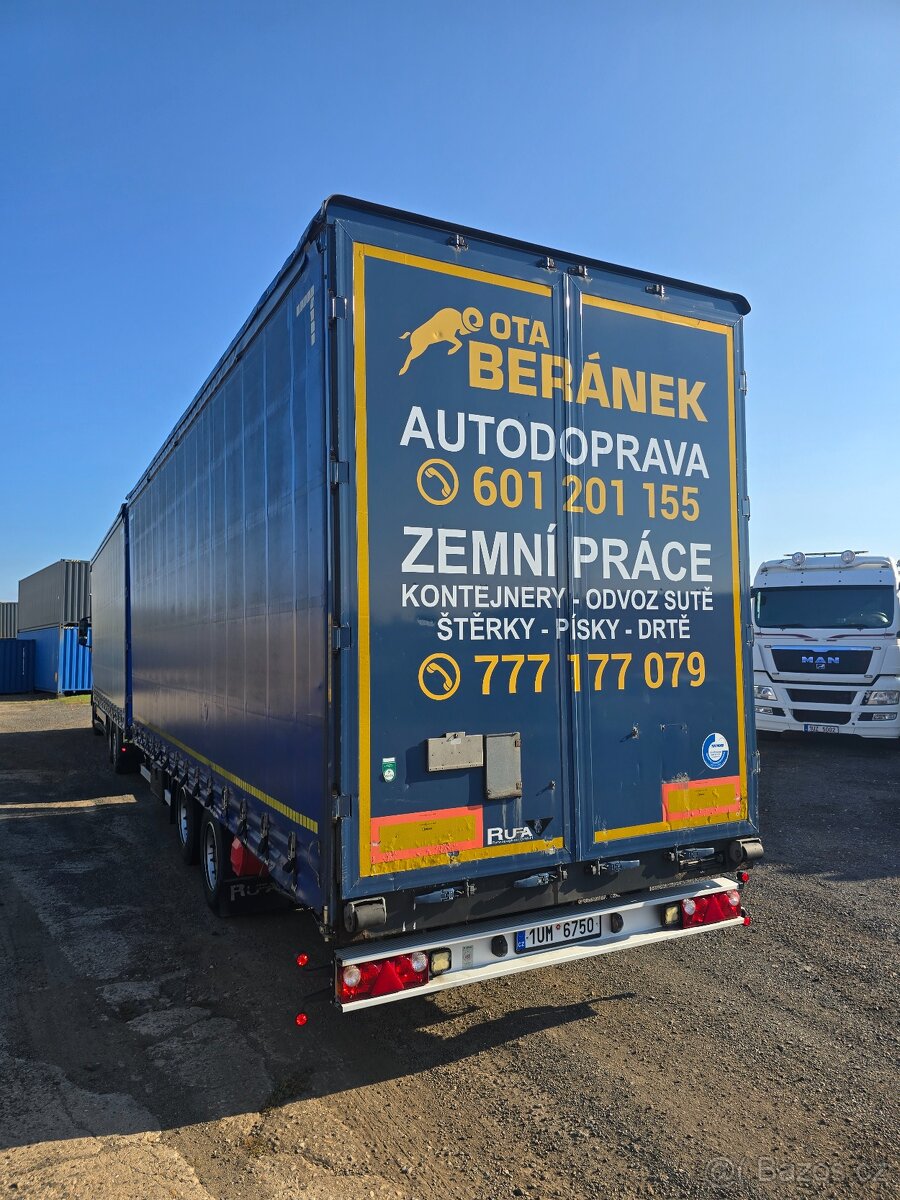 Prodám soupravu 120 cbm MAN TGX 558 198 km - 6