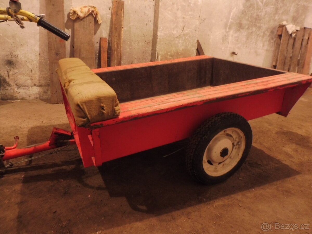 prodám malotraktor agzat s vlekem - 6
